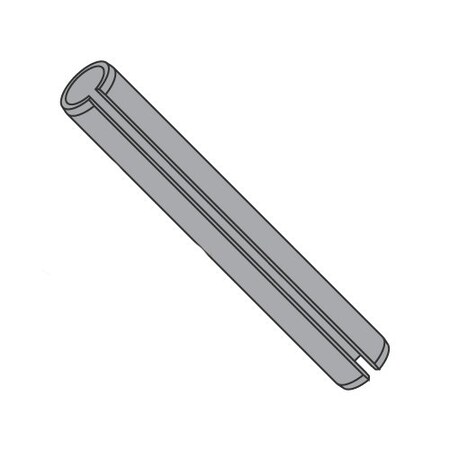 Newport Fasteners Slotted Spring Pin, 5/16 in Outside Dia, 1-1/4 in L, Steel, 500 PK 662410